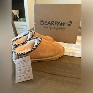 BearPaw Tabitha Slippers Shoes Iced Coffee 243 Womens Size 8 NEW
